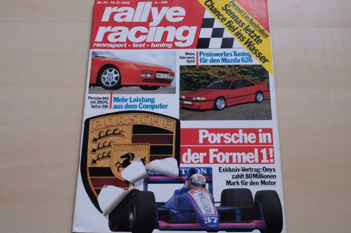 Deckblatt Rallye Racing (24/1989)